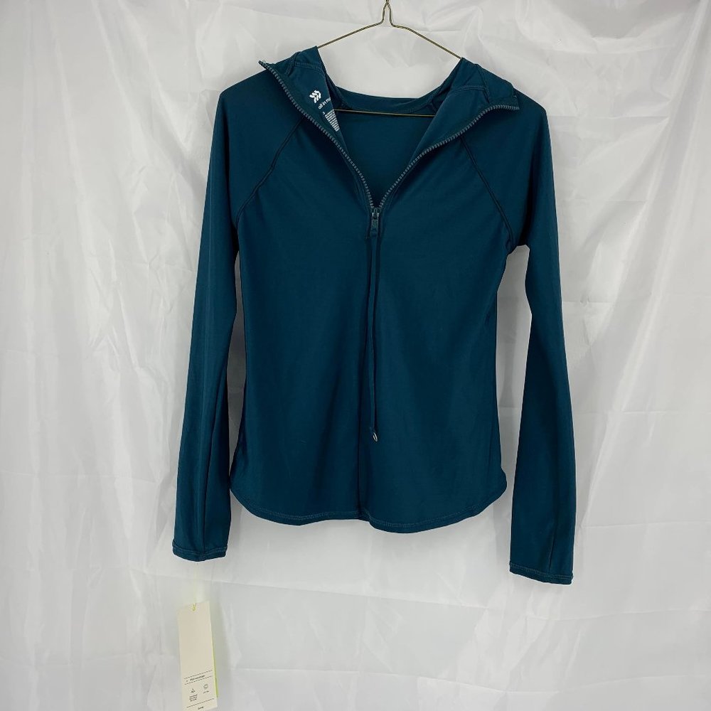 All In Motion Size S Teal Long Sleeve Rash Guard